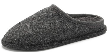 LE KAPMOZ Men's Boiled Wool House Slippers Breathable Winter Warm Sweat Free Slip on Mules Clogs Indoor Outdoor Slipper for Women