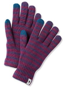 Smartwool Unisex Striped Liner Gloves